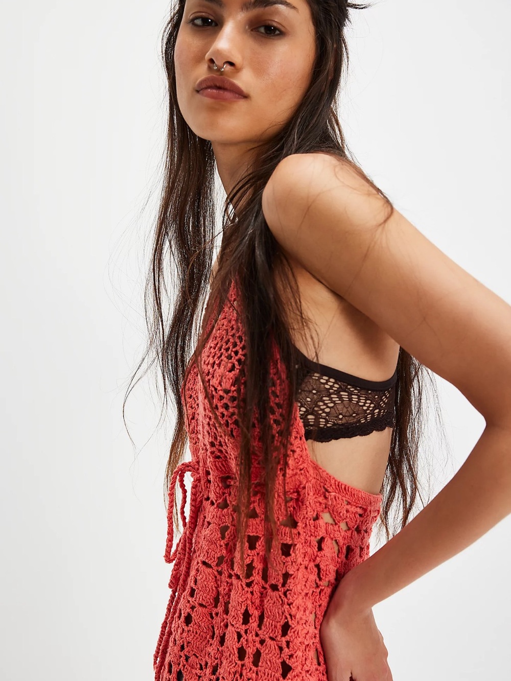 Free People Bayside Crochet Tank MSPR $128 SOLD OUT - #157